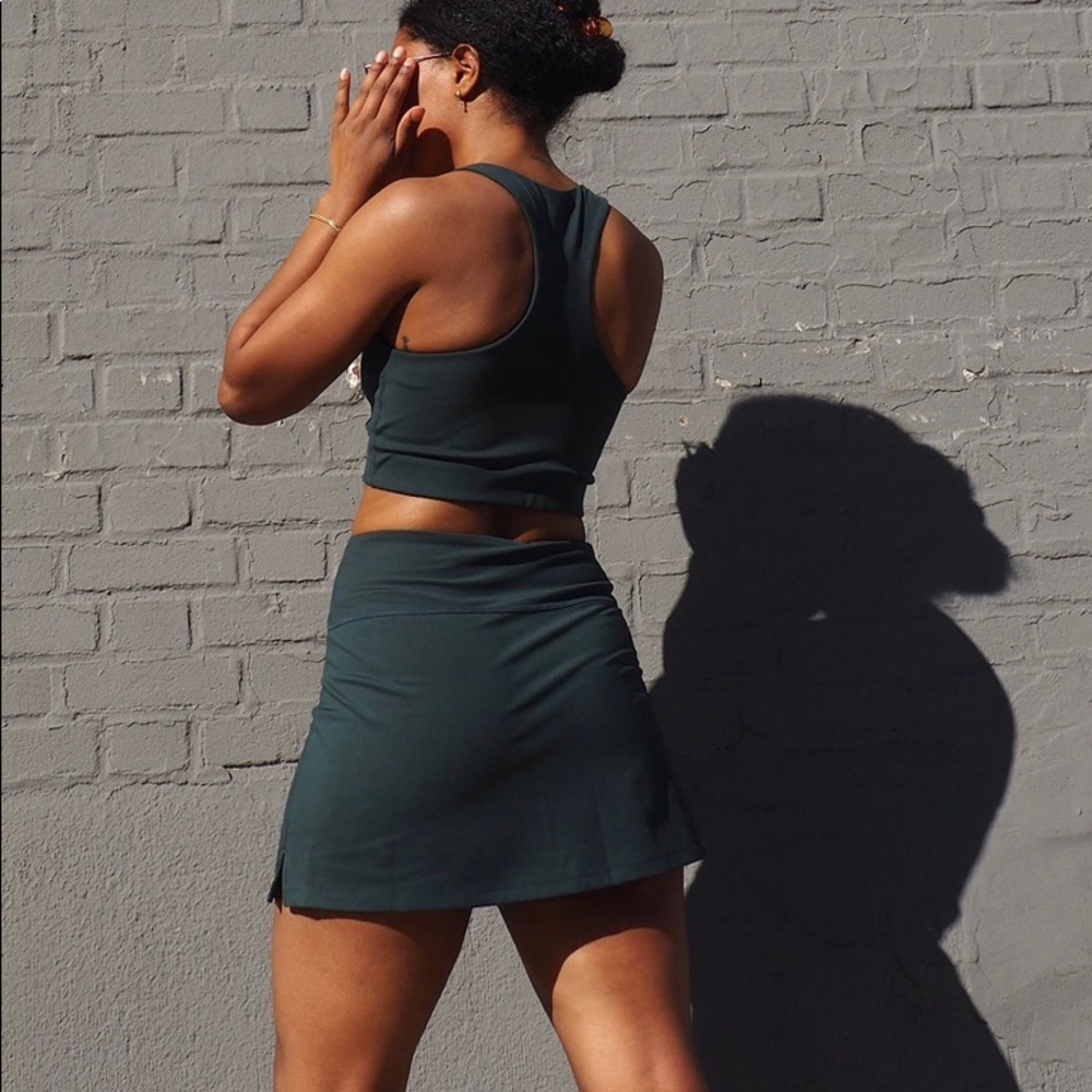 Girlfriend Collective Skort - Moss